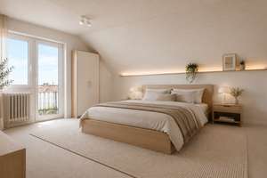 Sonnige 3-Zimmer-Wohnung in Stammheim - frei - 2 Aussichtsbalkone - ruhige Lage – 70439 Stammheim-Süd, Stuttgart – Vorschaubild 6
