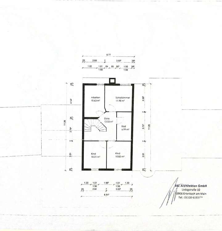 Grundriss Obergeschoss