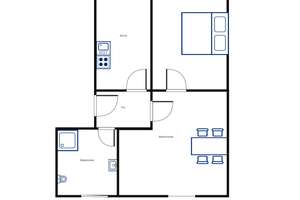 Wohn(t)raum: praktische 2-Zimmer-Wohnung im Keplerkiez – Keplerstraße 15, 34127 Nord (Holland), Kassel – Vorschaubild 2