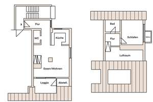 Modernisierte 2,5-Zimmer-Maisonettewohnung mit Balkon, Loggia und Garage in Stuttgart-Schönberg – Steinpilzweg 8, 70599 Schönberg, Stuttgart – Vorschaubild 19