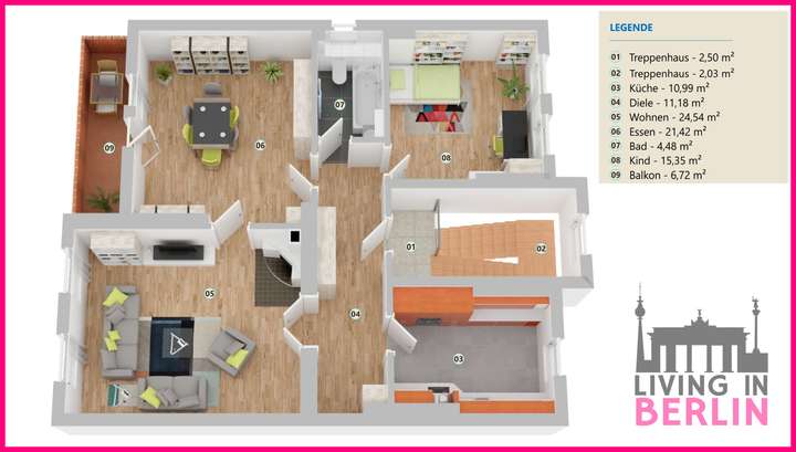 Grundriss Obergeschoss