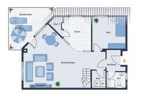 FREIRAUM4 +++ Voll klimatisierte und hochwertig ausgestattete Maisonette-Wohnung in begehrter Lage – Die vollständige Adresse der Immobilie erhältst du vom Anbieter., 57074 Bürbach, Siegen – Vorschaubild 21