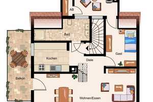 Charmantes Einfamilienhaus mit Garage. – Hohenlohekreis – Vorschaubild 15