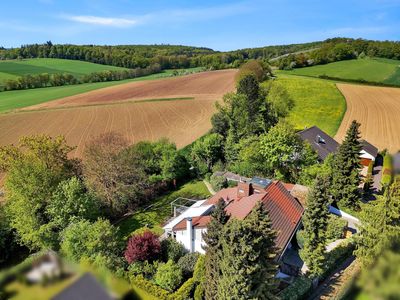 Besonderes Einfamilienhaus: Freier Blick. Absolute Ruhe. Naturlage pur.