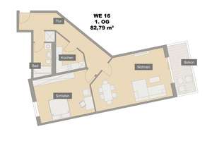 *** Wohlfühloase in ruhiger Wohnlage  *** - WE 16 - ZEIT FÜR MEHR! – Sabinenstraße 16, 4319 Engelsdorf, Leipzig – Vorschaubild 6