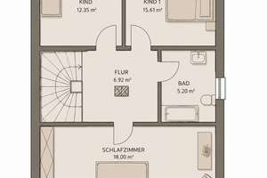 Provisionsfrei: Saniertes Reiheneckhaus mit schönem Garten und Garage – 44388 Bövinghausen, Dortmund – Vorschaubild 14
