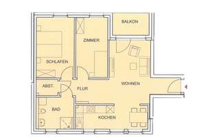 Direkt einziehen! 3-Zimmer-Wohnung + Balkon im NEUBAU! Moderne Ausstattung + Tageslichtbad + Aufzug – Detmolder Straße 147, 33604 Mitte, Bielefeld – Vorschaubild 17