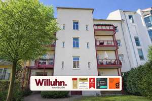 Leipzig-Gohlis: Balkon zum begrünten Innenhof | Mosaik-Parkett | separate Küche – Die vollständige Adresse der Immobilie erhältst du vom Anbieter., 4157 Gohlis-Mitte, Leipzig – Vorschaubild 1