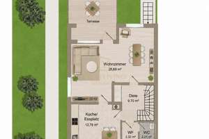Reihenendhaus mit Terrasse, Balkon und viel Potential auf tollem Grundstück in ruhiger Lage – 61187 Schöneck – Vorschaubild 22