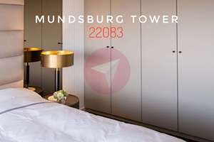 2 Zi.-Appartment mit Weitblick über Hamburg – Die vollständige Adresse der Immobilie erhältst du vom Anbieter., 22083 Barmbek-Süd, Hamburg – Vorschaubild 7