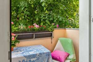 Sommer auf dem Balkon, 2-Zi. Altbauwohnung - von privat – Die vollständige Adresse der Immobilie erhältst du vom Anbieter., 12059 Neukölln (Ortsteil), Berlin – Vorschaubild 8