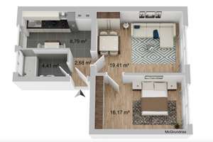 BEZUGSFREI, MODERN, SANIERT |  2-Zimmer-Wohnung im Herzen von Schwabing – Herzogstraße 24, 80803 Münchner Freiheit, München – Vorschaubild 14