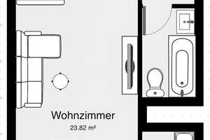 Möbliertes Penthouse, 18. Stock, Stadt- & Alpenblick & Schwimmbad – Drygalski-Allee 118, 81477 Solln, München – Vorschaubild 17
