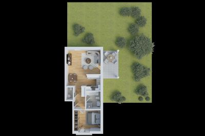 Schöne 2-Zimmer Erdgeschosswohnung mit Terrasse und Gartenanteil *Neubau*