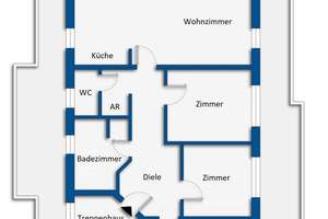 Sonnenoase & Ruhe: Exklusives Penthouse mit umlaufender Terrasse, Aufzug & Tiefgarage – Die vollständige Adresse der Immobilie erhältst du vom Anbieter., 13156 Niederschönhausen, Berlin – Vorschaubild 12