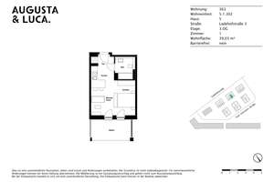 Charmante 1-Zimmer-Wohnung mit EBK – Ladehofstraße 3, 86150 Bahnhofs-, Bismarckviertel, Augsburg – Vorschaubild 10