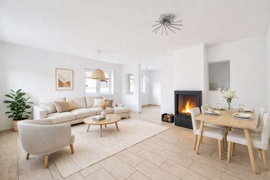 Immobilie in Freckenfeld - 2014 erbautes Einfamilienhaus mit Privatsphäre & zusätzlichem Baugrundstück in zweiter Reihe - Bild 1