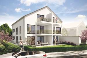 3-Zimmer-Wohnung mit 2 Terrassen und 2 Gartenanteilen – Katzenbachstraße 116, 70563 Heerstraße, Stuttgart – Vorschaubild 1