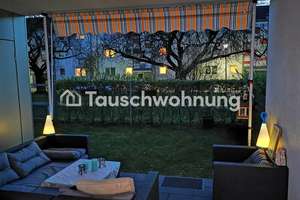 Tauschwohnung: Wunderschöne 2 Zimmer Wohnung mit Terrasse und  Garten 