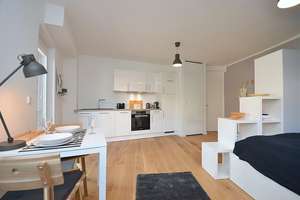 Moderne, voll möblierte Wohnung mit großer Terrasse in perfekter Lage nahe Hauptbahnhof – Im Kaisemer 9, 70191 Heilbronner Straße, Stuttgart – Vorschaubild 2