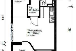 Sofort verfügbar: Renovierte, möblierte 1-Zimmer-Wohnung mit Balkon in Mannheimer Bestlage – 68165 Schwetzingerstadt/Oststadt, Mannheim – Vorschaubild 17