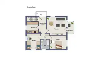 Modernisierter Bungalow mit schönem Garten – Cuxhaven (Kreis) – Vorschaubild 13