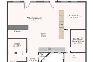 Courtagefreies Loft in Nachbarschaft zur Alsterperle – Die vollständige Adresse der Immobilie erhältst du vom Anbieter., 22085 Uhlenhorst, Hamburg – Vorschaubild 15