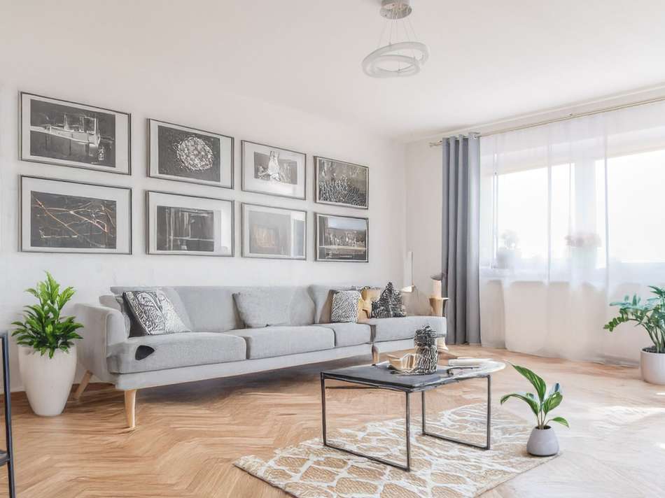 Wohnzimmer, KI generiert