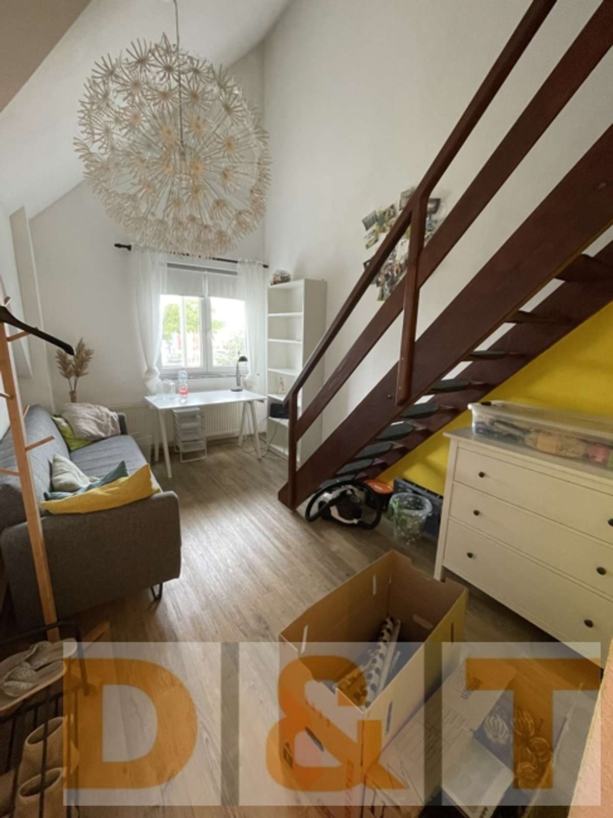 Individuelle 1-Zimmer-Maisonette-Eigentumswohnung in uninaher Lage