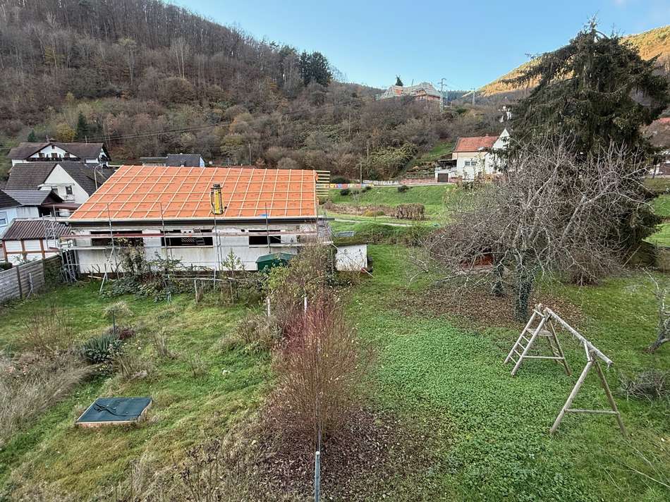 Aussicht vom Balkon