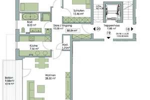 Schicke Neubauwohnung / Modern ausgestattet / Tolle Lage / vermietet – Die vollständige Adresse der Immobilie erhältst du vom Anbieter., 1309 Striesen-Süd, Dresden – Vorschaubild 2