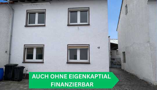 Bild von Finanzierung ohne Eigenkapital möglich: Renovierungsbedürftiges Haus mit Garten, Scheune und Garage