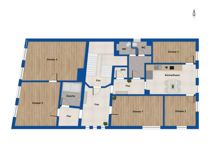 Grundriss 1. Obergeschoss