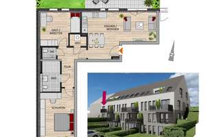Großzügige Eckwohnung mit Gartenanteil in der TREPTOWER STRAßE


 – Die vollständige Adresse der Immobilie erhältst du vom Anbieter., 51375 Schlebusch, Leverkusen – Vorschaubild 3