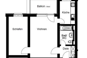 Modernes Wohnglück! Renovierte 2-Zimmer-Wohnung, modernes Wannenbad, separate Küche, Aufzug – Alteburger Straße 290, 50968 Bayenthal, Köln – Vorschaubild 15