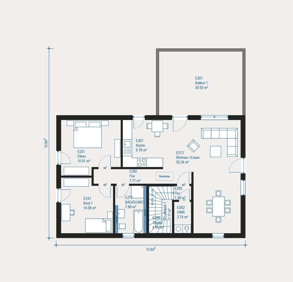 Immobilie in Weingarten - Modernes Mehrfamilienhaus in Weingarten - Individuell gestaltetes Zuhause mit allkauf Qualität - Bild 3
