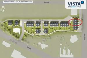 Neubau Reihenmittelhaus in Privatstrasse mit Garten + Stellplatz – Tilburger-Str. 9A, 41751 Viersen – Vorschaubild 2