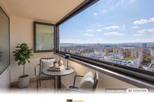 3 Zimmer, Energieeffizienzklasse A, Panorama-Aussicht, „convertible“ Loggia