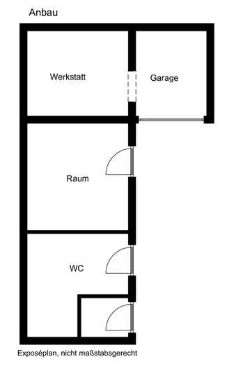 Grundriss Anbau
