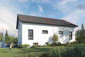 KfW-55 Neubau - Großzügige Doppelhaushälfte mit zwei Bädern!!! – Die vollständige Adresse der Immobilie erhältst du vom Anbieter., 84166 Adlkofen – Vorschaubild 2