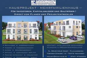 + EXKLUSIVES MEHRFAMILIENHAUS-PROJEKT MIT BAUGENEHMIGUNG! + – Die vollständige Adresse der Immobilie erhältst du vom Anbieter., 72555 Metzingen – Vorschaubild 1