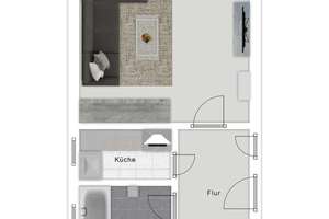 Zweizimmerwohnung im Riensberg-Viertel – Die vollständige Adresse der Immobilie erhältst du vom Anbieter., 28213 Riensberg, Bremen – Vorschaubild 3