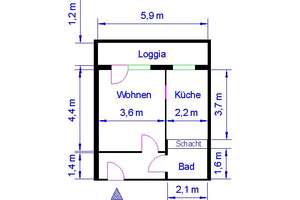Seniorenwohnung – Bruno-Beye-Ring 1, 39130 Neu Olvenstedt, Magdeburg – Vorschaubild 2