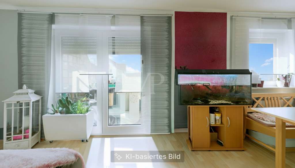 Immobilie in Langenzenn - VON POLL | Kapitalanlage: 3-Zimmer-Wohnung mit Balkon und Stellplatz - Bild 4