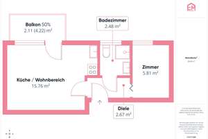 Etagenwohnung mit Balkon & Garage – Die vollständige Adresse der Immobilie erhältst du vom Anbieter., 70186 Gablenberg, Stuttgart – Vorschaubild 11