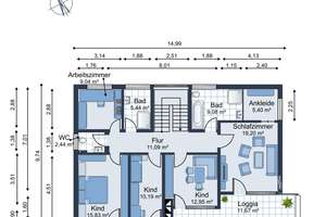 Hochwertig und gepflegt! Mit schöner Terrasse + Dachterrasse, Sauna und vielen Extras! – Die vollständige Adresse der Immobilie erhältst du vom Anbieter., 86368 Gersthofen – Vorschaubild 22