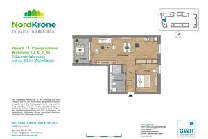 2 MONATE MIETFREI* Neubau Hannover KRONSRODE: Einbauküche, Loggia, Fußbodenheizung, Keller, Lift, TG – Kattenbrookstrift 75, 30539 Bemerode, Hannover – Vorschaubild 16