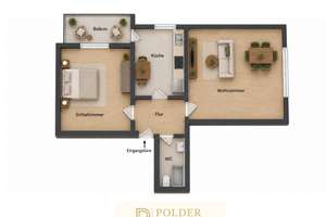 Vermietete Eigentumswohnung im 3. Obergeschoss – Kapitalanlage mit Perspektive zur Eigennutzung – Alleestraße 60a, 47166 Alt-Hamborn, Duisburg – Vorschaubild 7