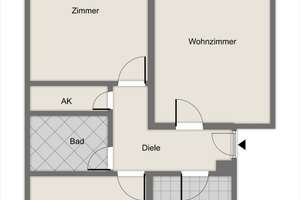 Anlage mit Potential – Die vollständige Adresse der Immobilie erhältst du vom Anbieter., 51061 Flittard, Köln – Vorschaubild 2