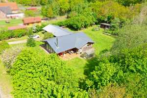 Holzhaus in Bungalowform mit einem ca. 3200 m² großen Grundstück – Sankt Michaelisdonn, Dithmarschen (Kreis), 25693 Dithmarschen (Kreis) – Vorschaubild 1